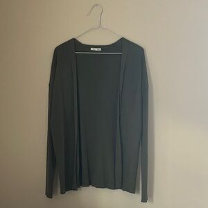 Elegant Olive Women's Cardigan